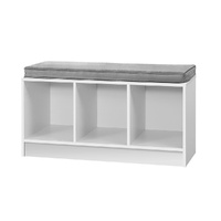 Artiss Zia Shoe Rack Cabinet Bench White