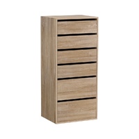 Artiss 6 Drawer Chest Pine Tallboy Dresser Storage