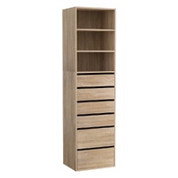 Artiss 6 Drawer Tallboy Cabinet Dresser Pine