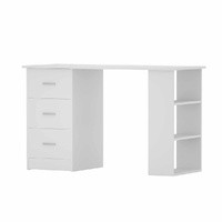 Artiss 120cm Computer Desk White Drawer Shelf Cabinet