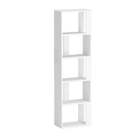 Artiss LINA 5 Tier Bookshelf White