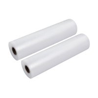 2 Rolls Food Vacuum Sealer Bags 25cm x 6m Heat Seal Storage
