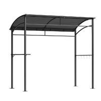Instahut Gazebo BBQ Outdoor Patio Marquee Shade Shelter Grey