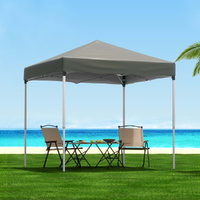 Instahut 2x2m Gazebo Outdoor Patio Marquee Shade Grey
