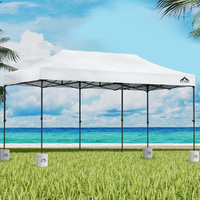 Instahut 3x6m Pop Up Gazebo w/ Base Pods Folding Tent White