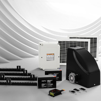 LockMaster Automatic Sliding Gate Opener Kit 20W Solar 4M 600KG