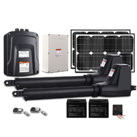 LockMaster Dual Swing Gate Opener 800KG 40W Solar Panel