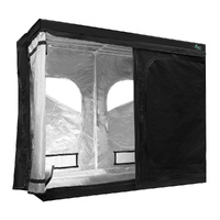 Green Fingers Grow Tent 240x120x200cm Hydroponics Black Indoor Kit