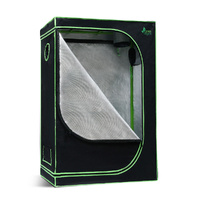 Green Fingers Grow Tent 90x50x160CM Hydroponics Kit Indoor Plant Room System