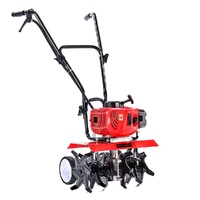 Giantz 72CC Mini Garden Tiller Rototiller 6 Blades Cultivator