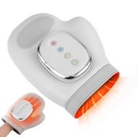 Livemor Hand Massager with Heat and Compression for Arthritis Carpal Tunnel | Large Hand Chamber Fits Left or Right Hand, with 5 Compression Levels, 3