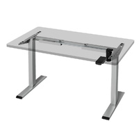Artiss Electric Standing Desk Frame Grey 70kg Load Height Adjustable