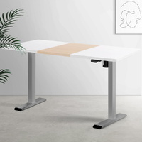 Artiss Electric Sit Stand Desk 140cm Natural White