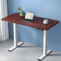 Artiss Motorised Standing Desk 120cm Walnut