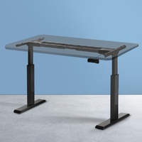 Artiss Dual Motor Standing Desk Frame Only Black