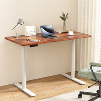 Artiss Electric Standing Desk Dual Motor 120cm Rustic Brown