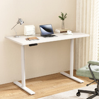 Artiss 140cm Electric Standing Desk Dual Motor White