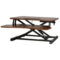 Artiss Standing Desk Riser Height Adjustable 80cm Rustic Brown