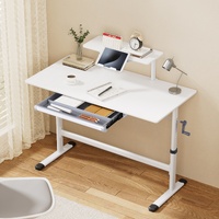 Artiss Standing Desk Height Adjustable 120cm White Workstation