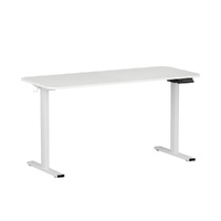 Artiss Electric Standing Desk 140cm Adjustable Height Motorised White