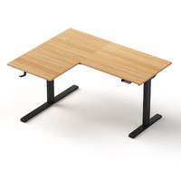 Artiss L-Shape Electric Standing Desk Sit Stand Adjustable