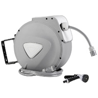 Green Fingers Water Hose Reel 20m Auto Rewind Retractable