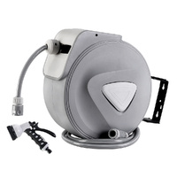 Green Fingers Water Hose Reel 30m Auto Rewind Retractable