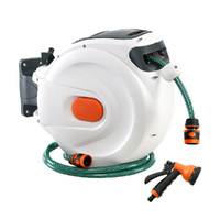 Greenfingers Water Hose Reel 10m Auto Rewind Retractable