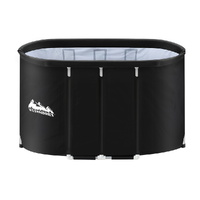 Weisshorn Portable Ice Bath Tub 120x70x70cm Inflatable Folding Spa