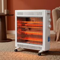 Devanti 2200W Infrared Portable Electric Space Heater - White