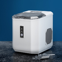 Devanti 12kg Ice Maker Machine Portable White 2L Countertop