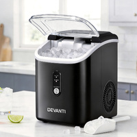 Devanti 15kg Nugget Ice Maker Machine - Black