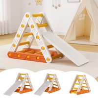 Keezi Kids Pikler Triangle Climbing Frame with Slide
