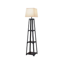 Artiss Floor Lamp 3 Tier Shelf Storage LED Light Stand White