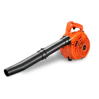 Giantz 25.4cc Petrol Leaf Blower Vacuum 2-in-1 Mulcher Orange