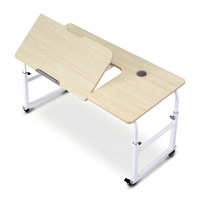 Artiss Mobile Laptop Desk Adjustable Overbed Computer Stand