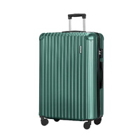 Wanderlite 28" Hard Shell Luggage Suitcase TSA Lock Green