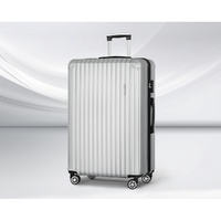 Wanderlite 28" Hard Shell Luggage Set TSA Lock Light Grey