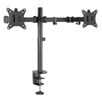 Artiss Dual Monitor Arm Desk Mount Screen Bracket Black