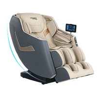 Livemor 3D Opal Electric Massage Chair Recliner Grey