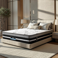 Giselle Bedding King Mattress 35cm Bed in a Box Pocket Spring Gel Memory Foam