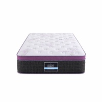 Giselle King Single Euro Top Mattress Firm Pocket Spring Edge Support