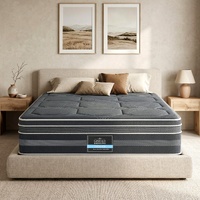 Giselle Bedding King Mattress 35cm Hybrid Pocket Spring Euro Top
