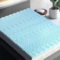 Giselle Bedding 11-Zone Memory Foam Mattress Topper 8cm Double