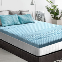 Giselle Bedding 8cm Memory Foam Mattress Topper 7-Zone King Single