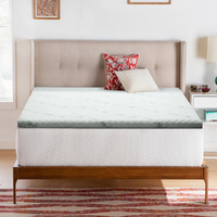 Giselle Bedding Cool Gel Memory Foam Mattress Topper 8cm Queen