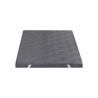 Giselle Bedding Dual Layer Gel Memory Foam Bamboo Mattress Topper 8cm King Single