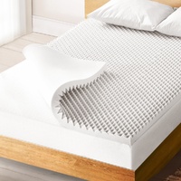 Giselle 5cm Memory Foam Mattress Topper Egg Crate King Single