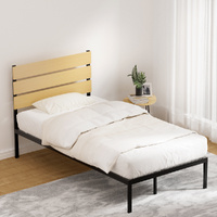 Artiss PAULA King Single Metal Bed Frame Platform