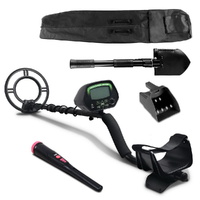 Weisshorn Metal Detector 220MM Waterproof Pinpointer Shovel Kit